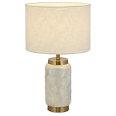 Telbix Lighting Table Lamps Seneca Table Lamp White / Gold SENECA TL-WHGD Telbix Lighting Lights-For-You SENECA TL-WHGD